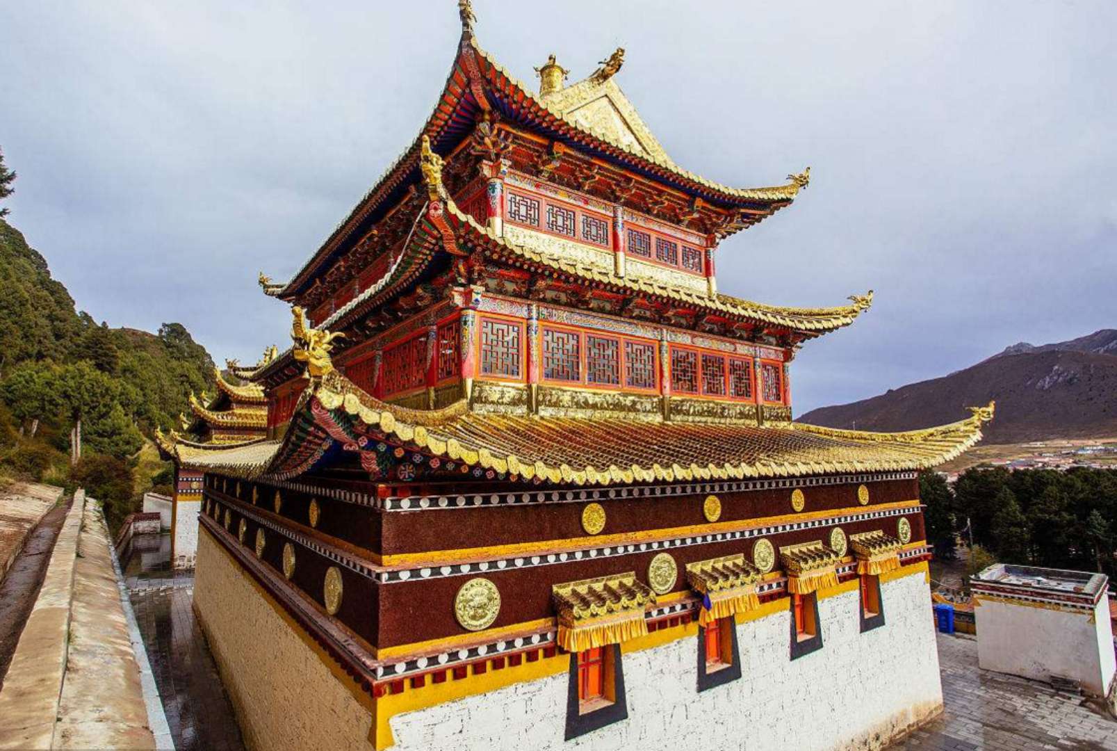 甘南郎木寺，感受藏族文化